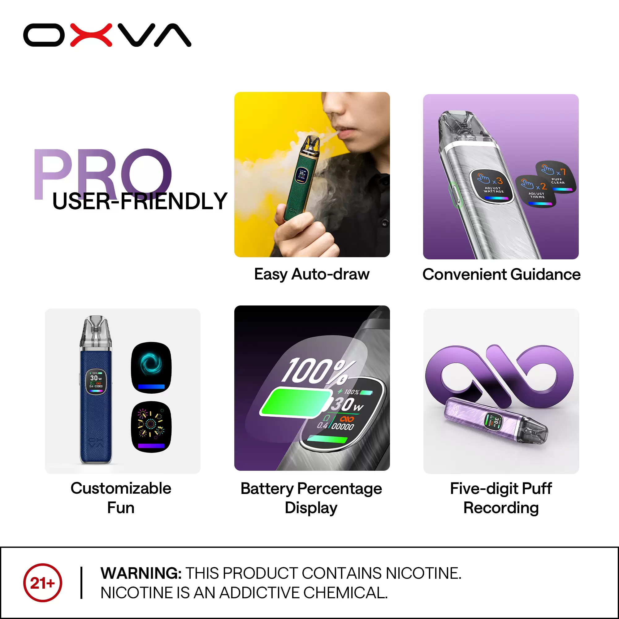 OXVA Xlim Pro II 2 Pod 小蠻牛二代 電子煙主機