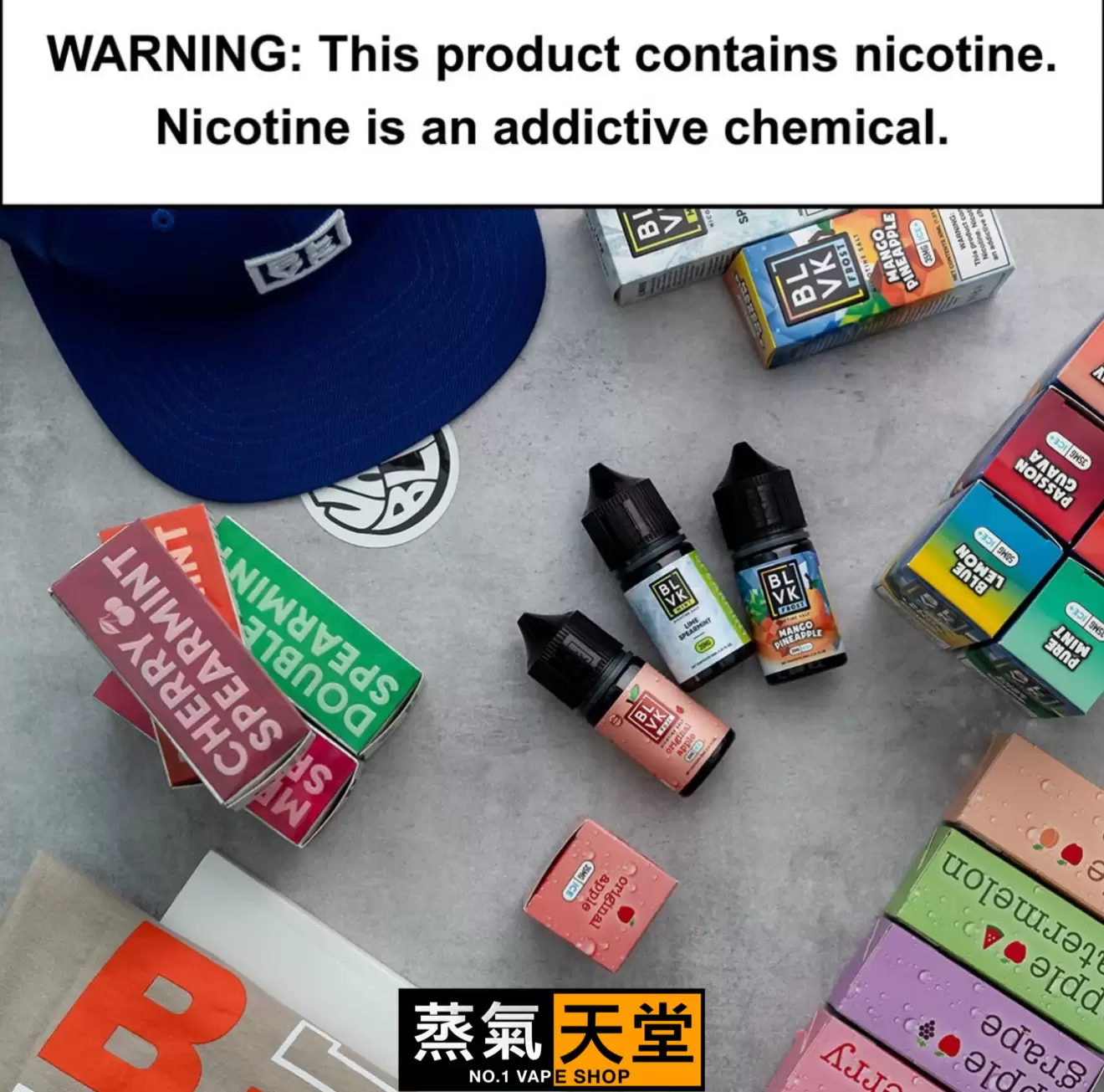 美國 BLVK 獨角獸 30ML 【無涼系列】