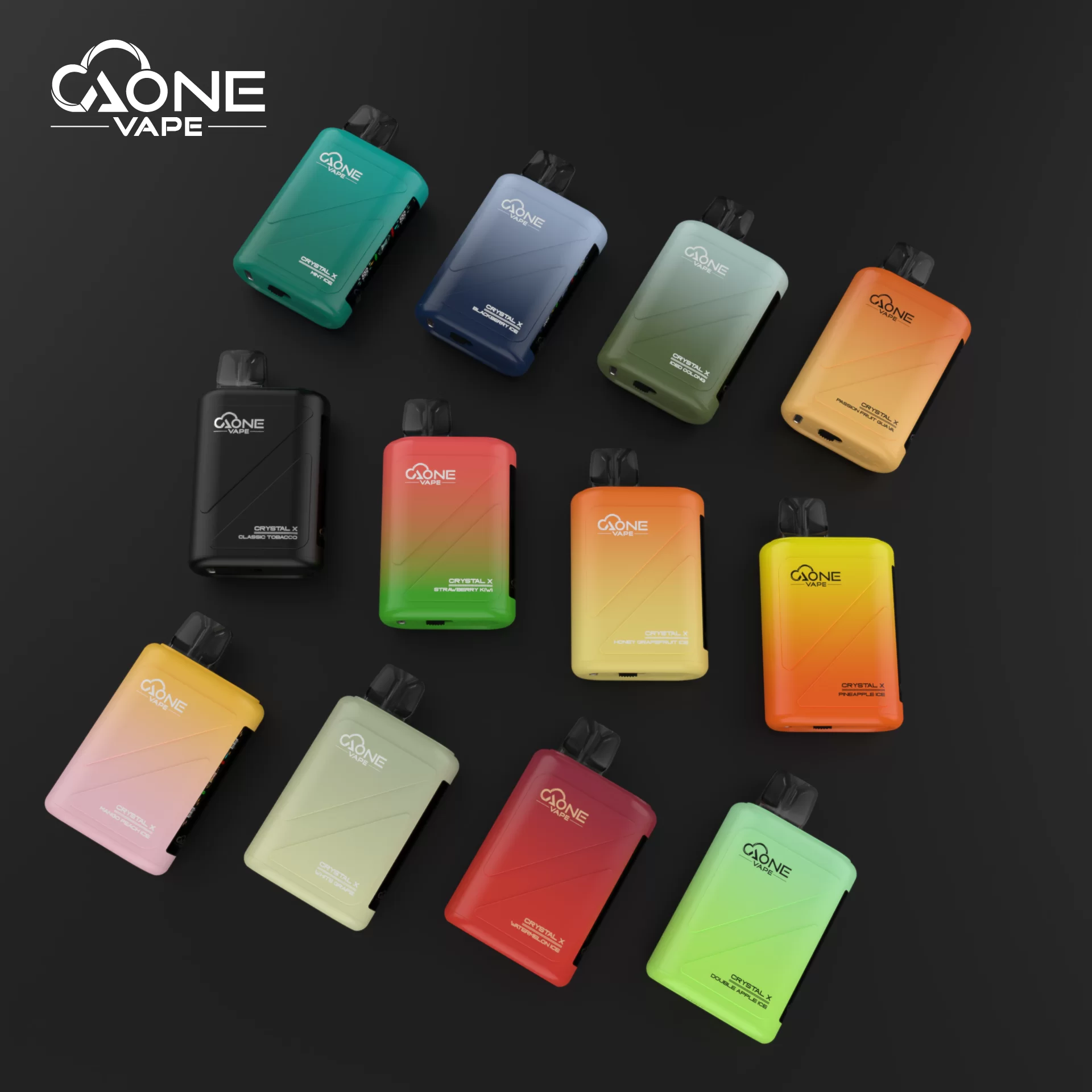 AONE Crystal X 水晶 2 代｜16000 口大容量一次性電子煙