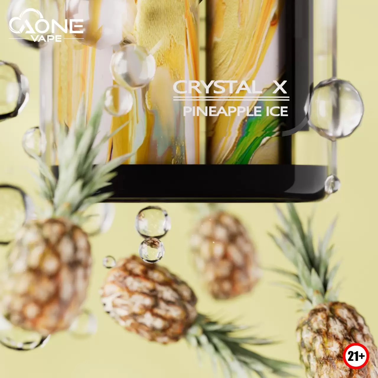 AONE VPAE CRYSTAL X 水晶 16000口Puffs 一次性拋棄式電子煙
