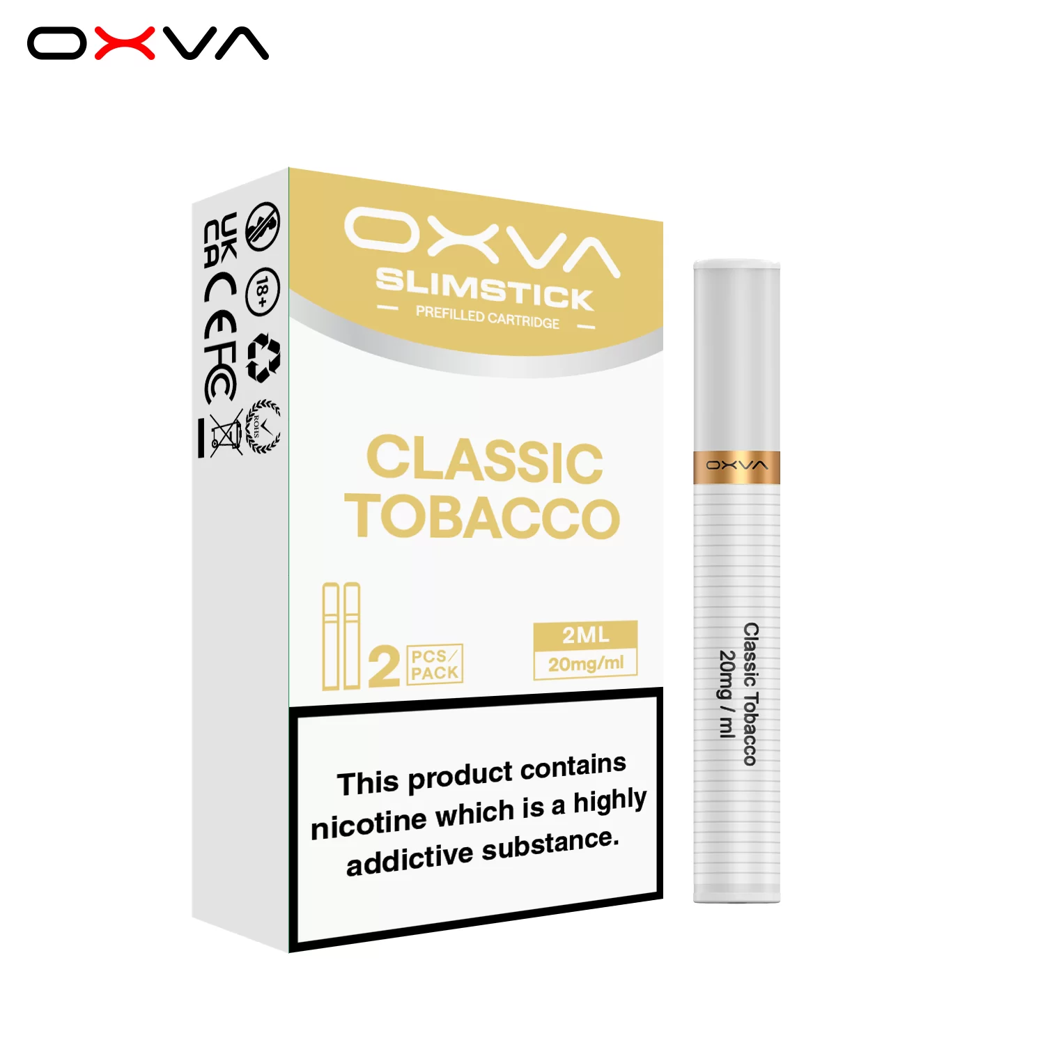 OXVA SLIMSTICK 預注油加熱棒
