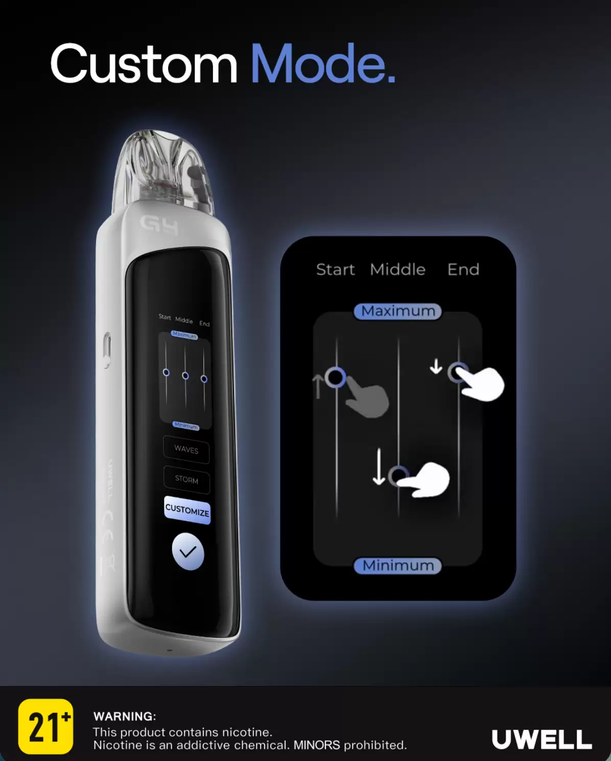 UWELL CALIBURN G4 PRO 咖哩棒