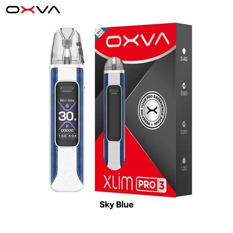 OXVA XLIM Pro 3 Pod 小蠻牛三代 - 天空藍