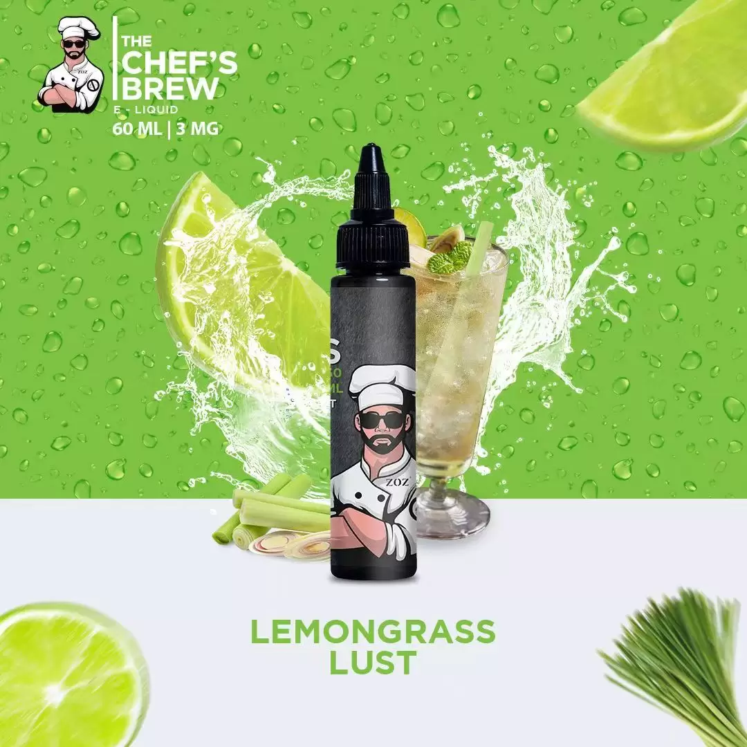 CHEF'S BREW 廚師佳釀系列 大煙油60ML 檸檬口味